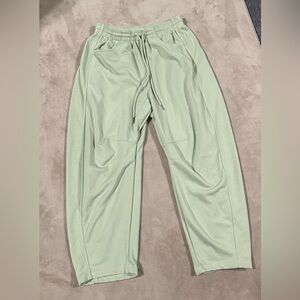 Green Barrel Pants